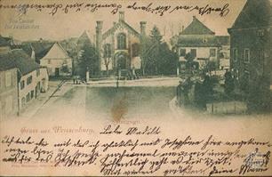 France, Synagogue in Wissembourg